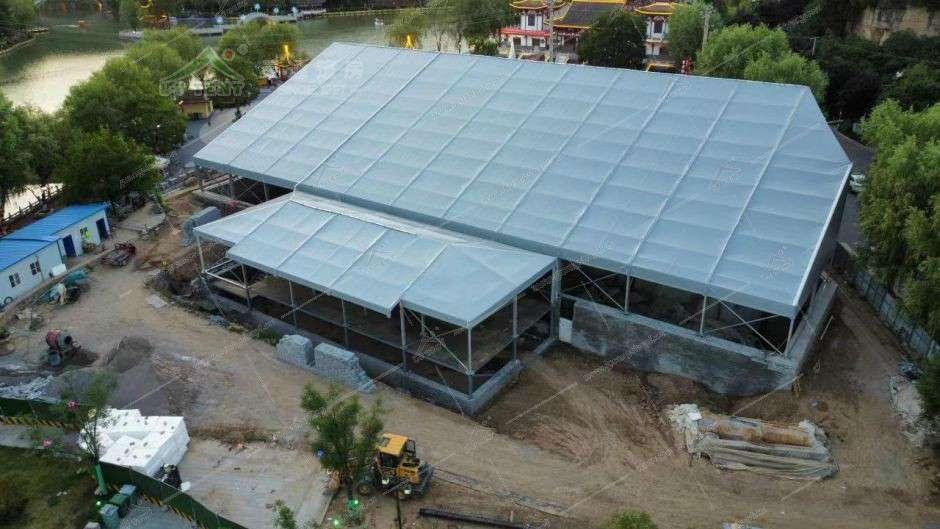 臨時(shí)考古篷房