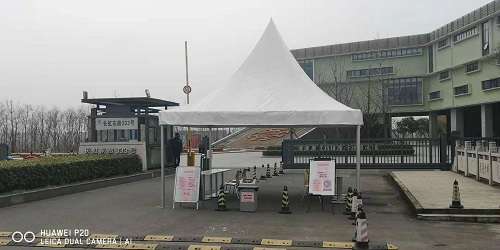 靈通篷房公司有三米到五米防疫.篷房、安檢篷房現(xiàn)貨