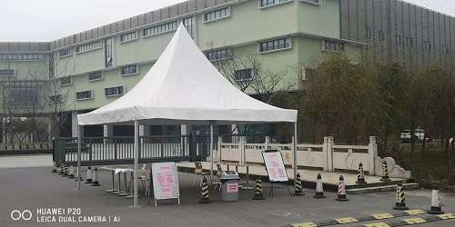 靈通篷房公司有三米到五米防疫.篷房、安檢篷房現(xiàn)貨